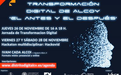 Luz Fabregat CEO de Redarquía Digital participará en las I Jornadas de Transformación Digital Alcoy 2020.